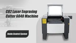 4060 Mini CO2 Laser Engraving Cutter 6040 Machine Ruida Control System