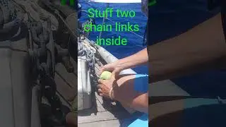 Stop chain water coming in