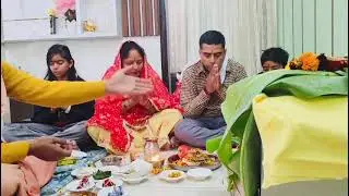 MINI vlog _suniye  satynarayan bhagwaan ki katha #like #share #subscribe 