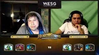 RU AndresX vs Maniaco, WESG Hearthstone Americas Qualifiers