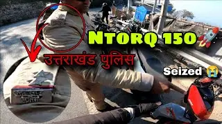 TVS Ntorq 150 Hyper Ride🚀 | Police Arrested and Seized Bikes #ntorq150 #tvsntorq150 