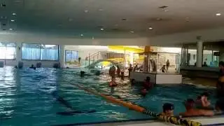 Аквапарк в городе Теплице ( Чехия),Aqua centrum v centru Teplic