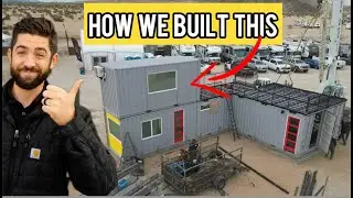 How to Stack & Combine Containers Into a Home