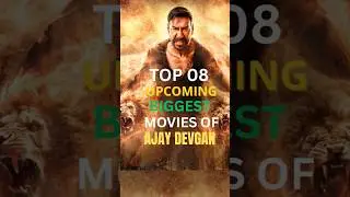 Top 08 Upcoming Biggest Movies of Ajay Devgan | अजय देवगन की आने वाली फिल्में | #dedepyaarde2