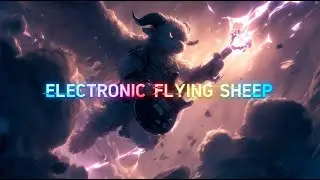 Electronic Flying Sheep | Epic Rock AI Music for Energy and Gaming