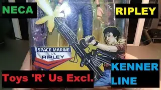 Review! 2016 Neca Space Marine Lt. Ripley, Kenner Tribute, Toys &lsquo;r Us excl. figure for Alien Day!