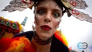 Enter Edem presents Diwali stilt walking act at Trafalgar Square