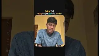 DAY 33 😈 | 10KG Weight Gain SECRET Exposed 💀🔥#weightgain