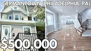 🏡 Beautifully Renovated 6-Bedroom Home in Germantown, Philadelphia — Only $500k!