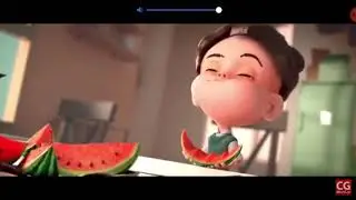 anima&ccedil;&atilde;o do menino melancia