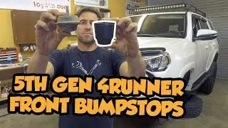 Installing Extended Front Bump-stops onto a 5th Gen Toyota 4Runner