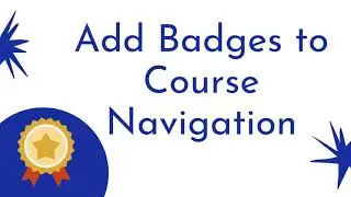 Canvas Fixtures Badging Learning Goals