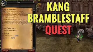 Kang Bramblestaff (Alliance) Quest (WoW MOP)