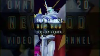 Omegamon 2020 Cybersleuth Mod gameplay showcase!  #digimoncybersleuth #digimon #omnimon 3omegamon