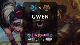 Gwen Mid vs Viktor - NA Master Patch 13.16