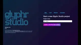 Glyphr Studio 2: создайте рабочий шрифт из векторных контуров