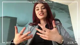 Agnesa Jashari - recent graduate talks about COVID-19 Student Relief Fund