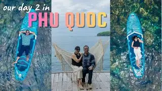 Our day 2 in Phu Quoc |4 island tour, Longest Cable car, Sunset Town, Kissing bridge😲| #phuquoc 
