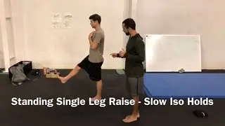 Straight Leg Raise Hold - Slow Iso Holds