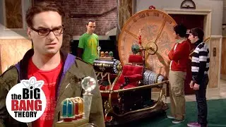 Leonard Is the Proud Owner of a Miniature Time Machine | The Big Bang Theory