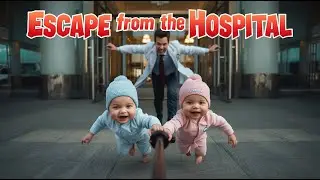 AI Twins Vlog | Escape from the Hospital 😂😂