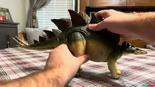 Hammond Collection Stegosaurus Review #thelostworldjurassicpark Stegosaurus