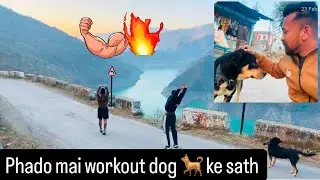 Hill station practice 💪🏻🐕🏋️&zwj;♂️#trending #viralvideo #shortvideo #youtube #hardwork #haryanvistatus