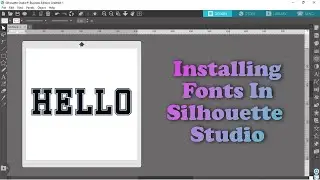 How To Install Fonts On Your Computer To Use In Silhouette Studio