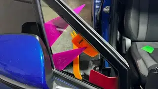 How to tint a 2022 Subaru WRX Front Quarter Window
