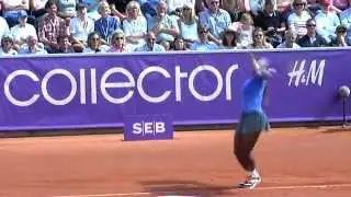 Serena Williams p&aring; Collector Swedish Open
