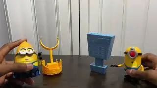 (Moose toys) Despicable Me 4 launch and crash mega minion Gus