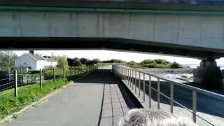 Selfie Stick Time Walk under the Second Severn Crossing