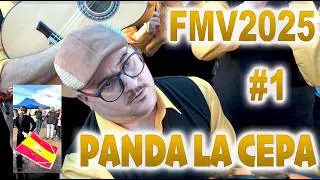 1# Panda La Cepa  en la FMV 2025 - Increíble Juan Antonio con el Pandero + Baile de bandera