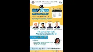 Webinar on &ldquo;Soft Skills vs Hard Skills: What makes a Successful CA?&rdquo;