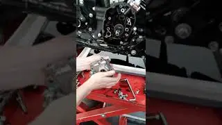 Colocando comando Road Glide