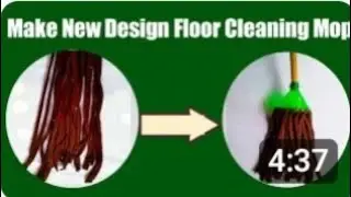 How to make Dry Mop with Old Clothes and Plastic Bottle.||Dry Mop||House Cleaning Weapon|Mop Weapon|
