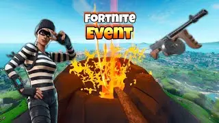 Fortnite Unvalted Event + Volcano Eruption!