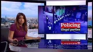 Coronavirus (Covid-19) Illegal street parties mayhem (UK) - BBC London News - 27th June 2020
