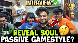 Team SouL INTERVIEW after Champions🏆 | Rega on SouL Domination🥵✅