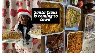 CHRISTMAS CATERING: made these delicacies in less than 4Hours!! #holidayevents #food VLOGMAS day 9