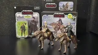 Baylan Skoll & Shin Hati Riding Howlers from Star Wars Ahsoka Sabine Wren Set The Vintage Collection