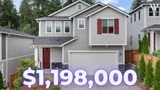 Tour a $1.195M BETTER THAN NEW Luxury Craftsman Home in Bothell WA | Seattle Real Estate 2022