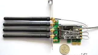 APPLE BROADCOM BCM94360CD - 802.11 A/B/G/N/AC + BLUETOOTH 4.0 WITH ADAPTER FOR PC/HACKINTOSH
