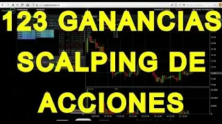 $123 $ dolares de ganancias REAL Scalping de acciones NYSE ITrading e Inversiones |  Ever Catunta  |