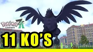 Corviknight Team 11 KO Game Legends ZA Ranked Battles (11 KO's Rank A)
