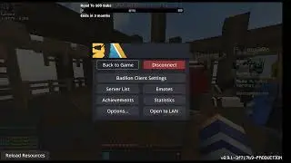 Minecraft Hypixel playing with xkqrmit