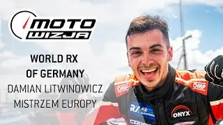 Damian Litwinowicz mistrzem Europy Euro RX3! | #WorldRX of Germany 2023