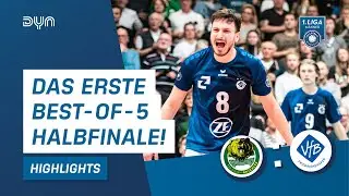 Das ist das 2. Finalteam! 🔥 | Match Highlights | 1. Volleyball Bundesliga Männer