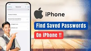 How To Find Saved Passwords On iPhone 16 Pro/Max! [iOS 18]