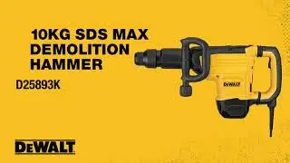 10KG SDS Max Demolition Hammer